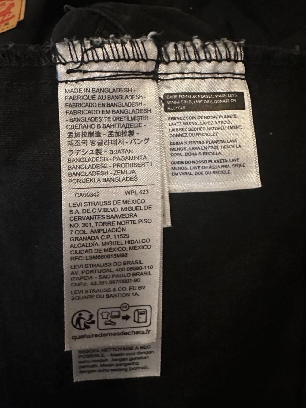 Levi's Trucker Jacket XL 72334-0223 "Last Night" - Picture 7 of 12
